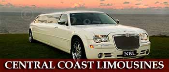Chrysler limousines for Central Coast formal car hire